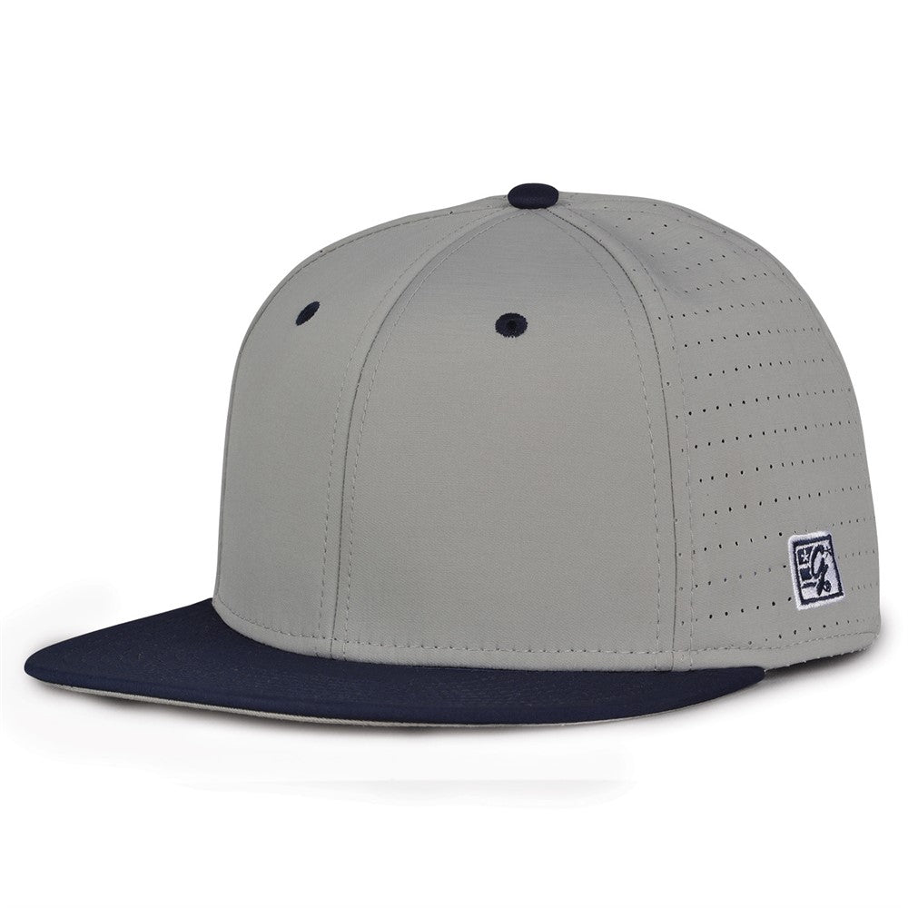 THE GAME PERFORATED PERSONALIZED MONGRAMED SPLIT GAMECHANGER HAT