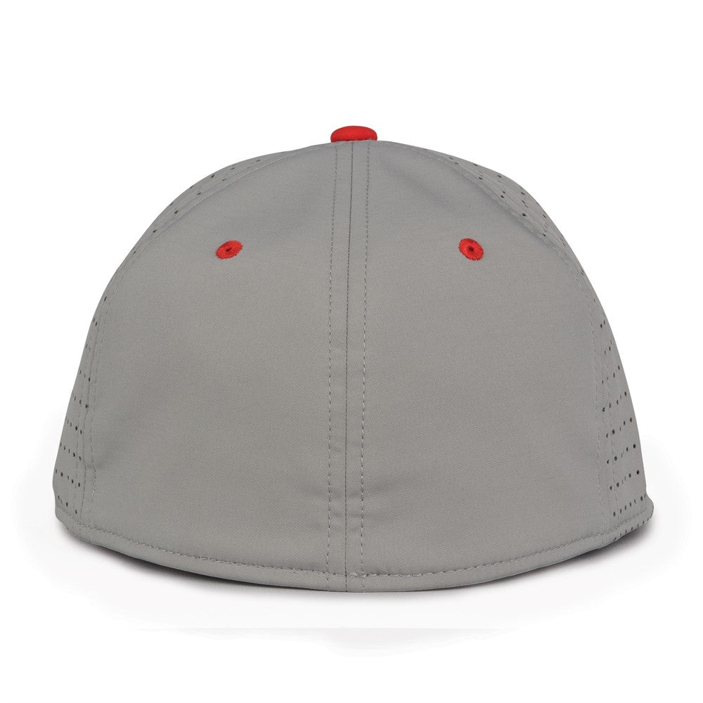THE GAME PERFORATED PERSONALIZED MONGRAMED SPLIT GAMECHANGER HAT