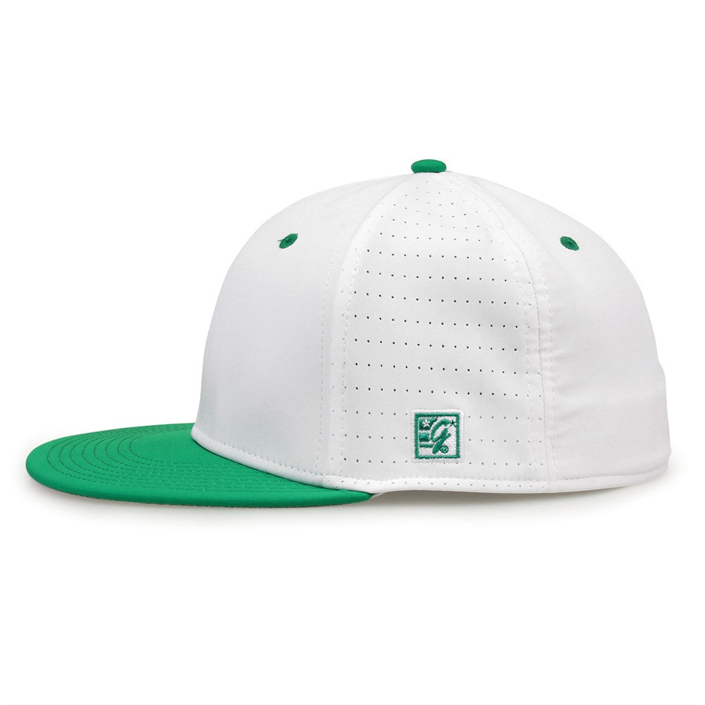 THE GAME PERFORATED PERSONALIZED MONGRAMED SPLIT GAMECHANGER HAT