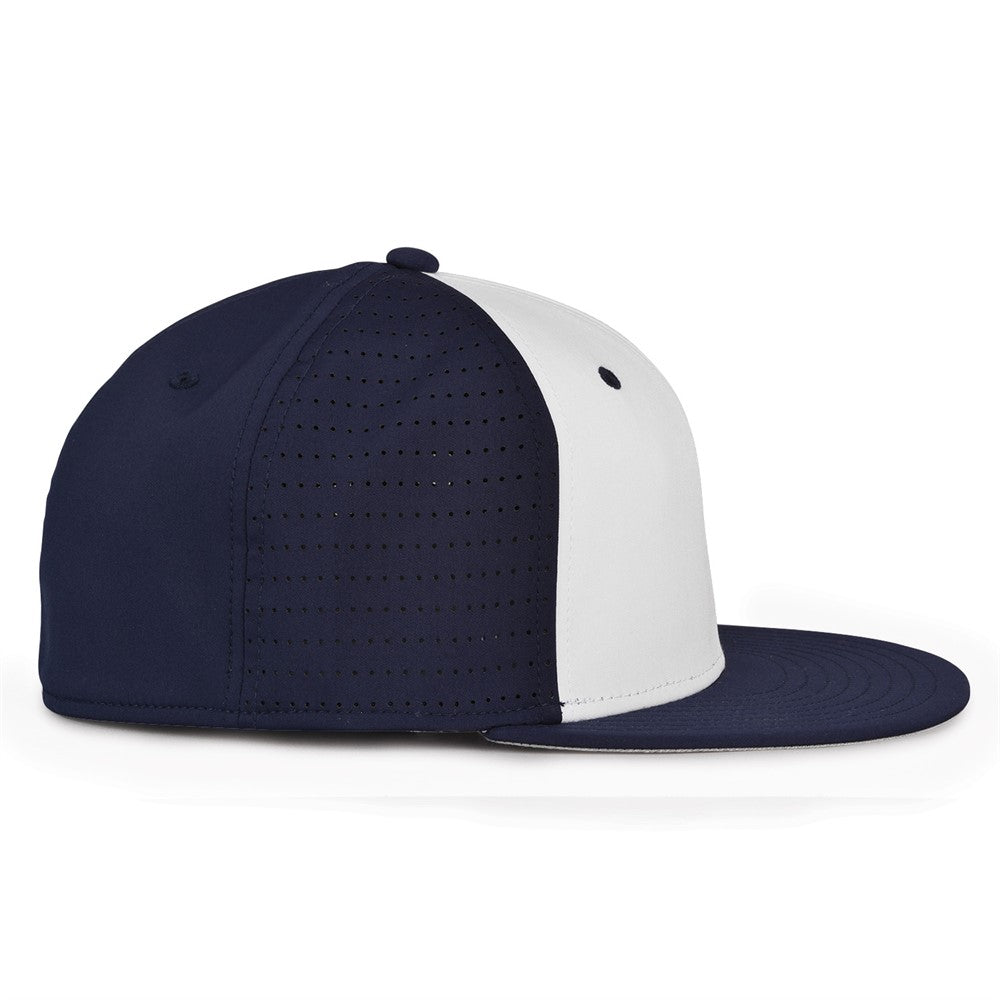 THE GAME PERFORATED PERSONALIZED MONGRAMED SPLIT GAMECHANGER HAT