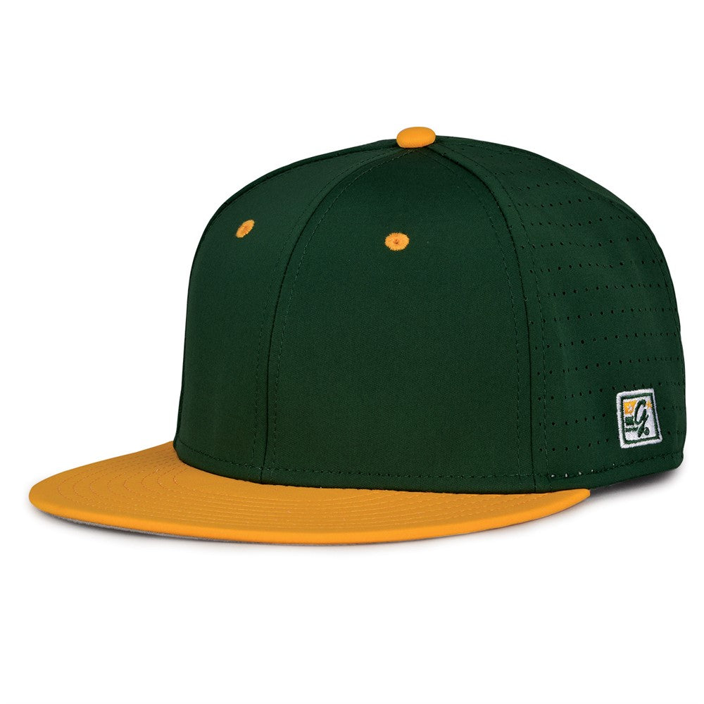 THE GAME PERFORATED PERSONALIZED MONGRAMED SPLIT GAMECHANGER HAT