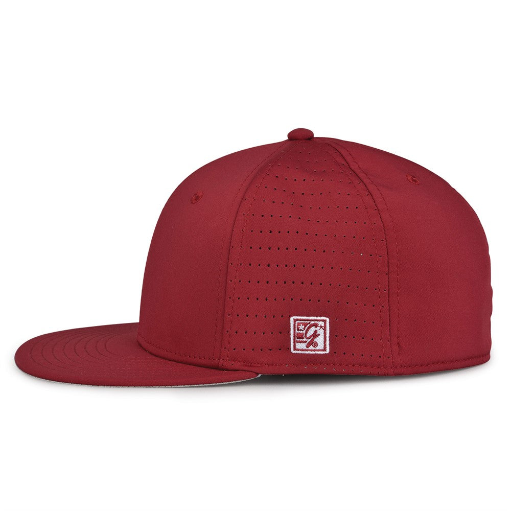 THE GAME PERFORATED PERSONALIZED MONGRAMED SOLID GAMECHANGER HAT