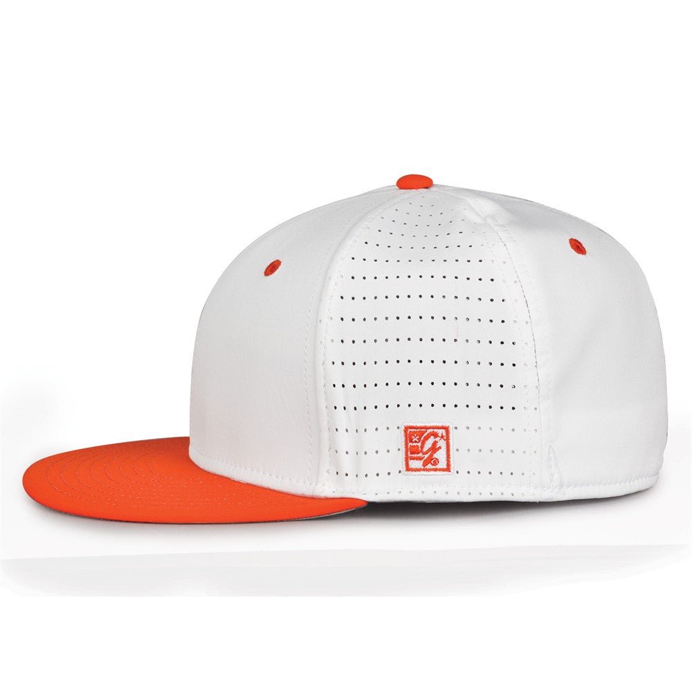 THE GAME PERFORATED PERSONALIZED MONGRAMED SPLIT GAMECHANGER HAT