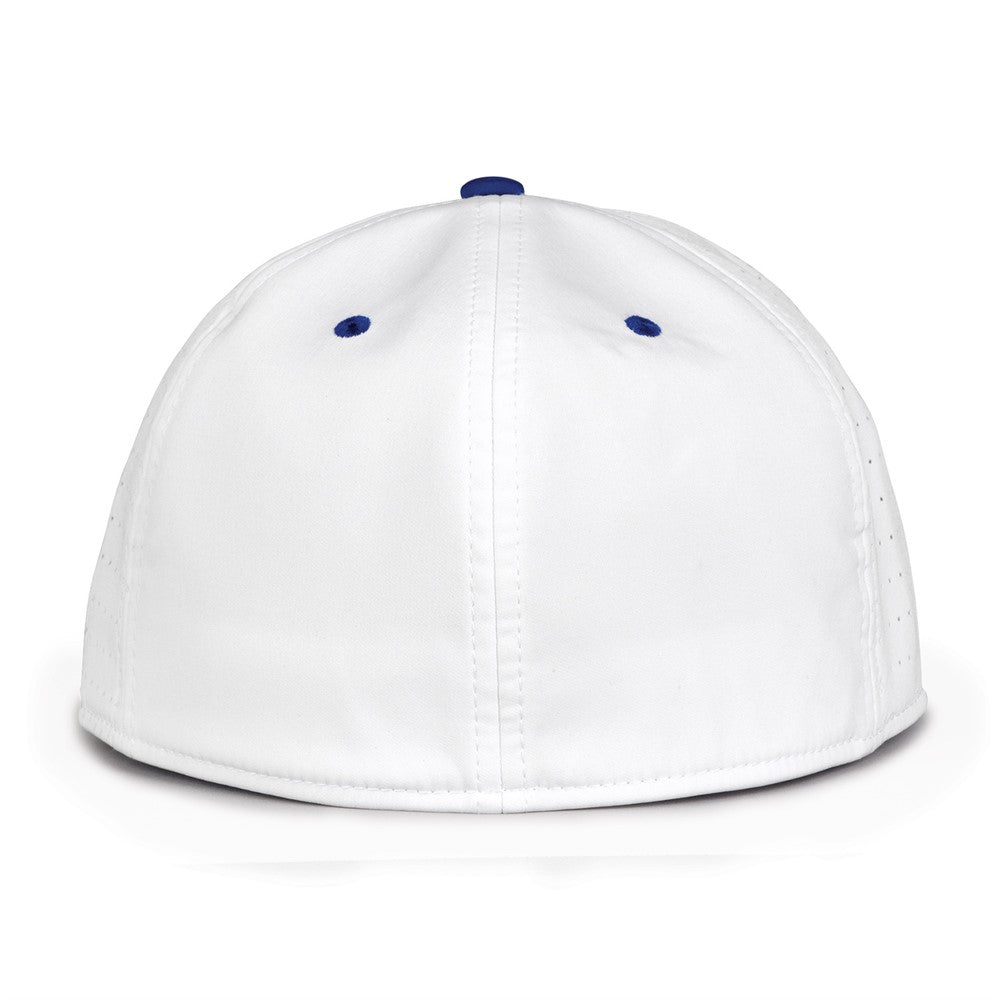 THE GAME PERFORATED PERSONALIZED MONGRAMED SPLIT GAMECHANGER HAT