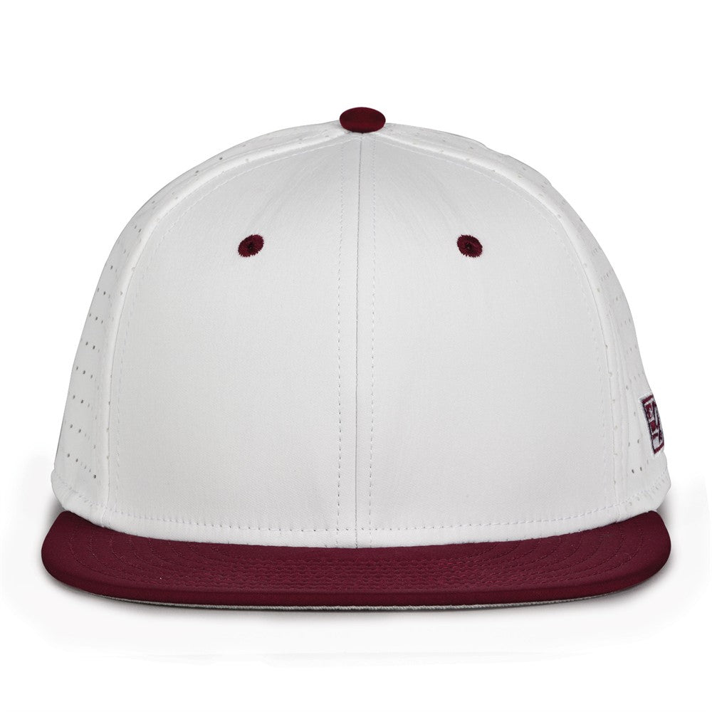 THE GAME PERFORATED PERSONALIZED MONGRAMED SPLIT GAMECHANGER HAT