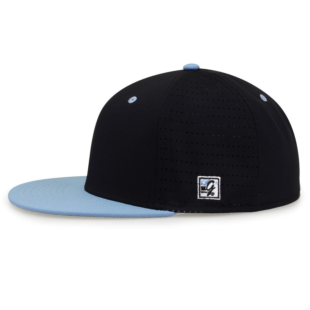 THE GAME PERFORATED PERSONALIZED MONGRAMED SPLIT GAMECHANGER HAT