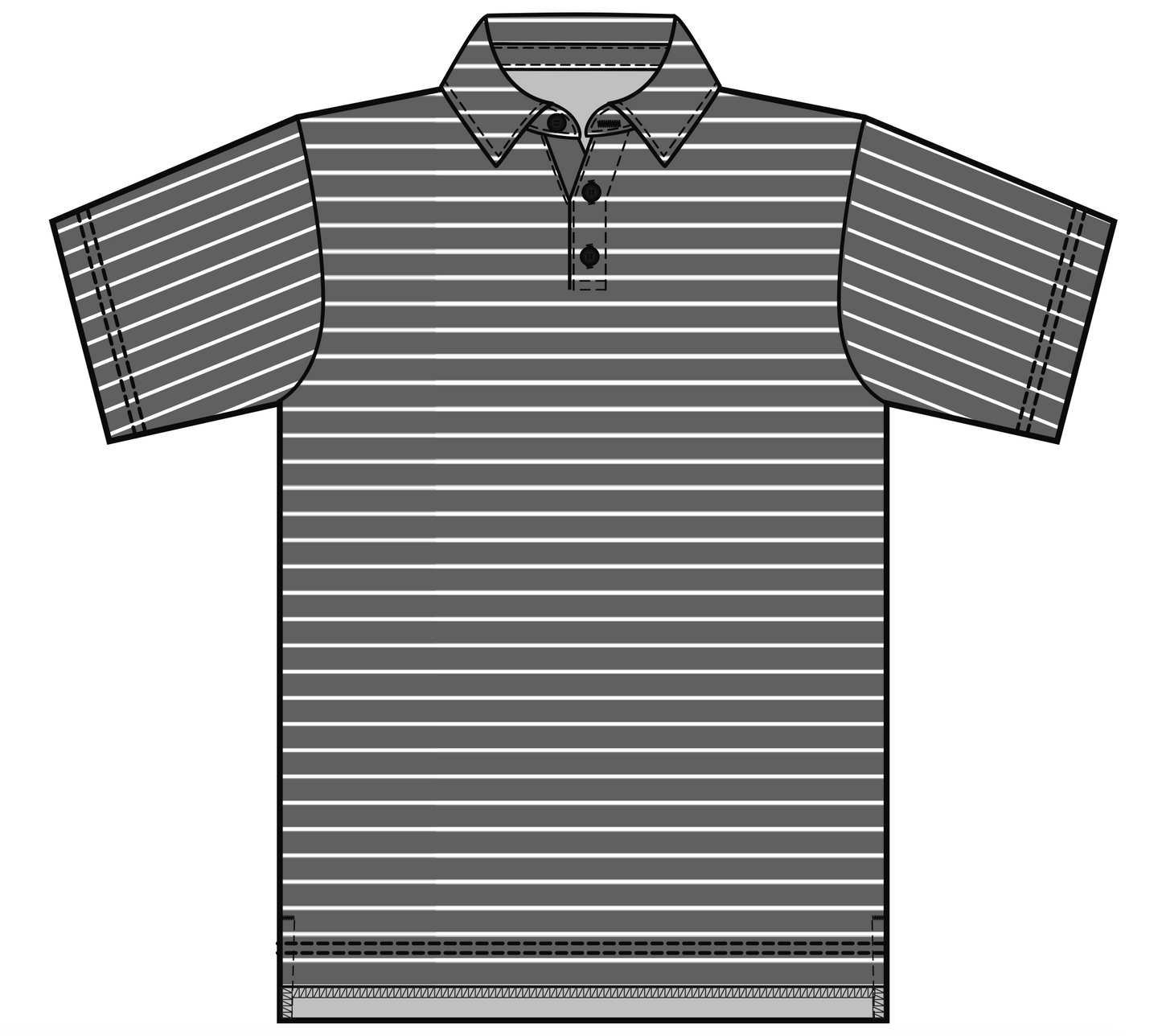 THE SIGNATURE STRIPE PERFORMANCE POLO