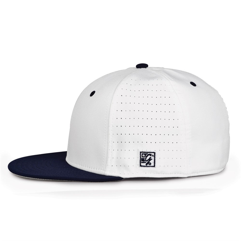 THE GAME PERFORATED PERSONALIZED MONGRAMED SPLIT GAMECHANGER HAT