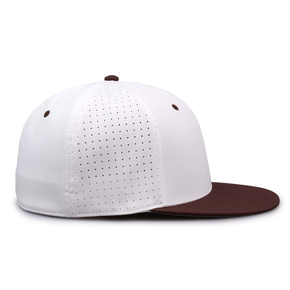 THE GAME PERFORATED PERSONALIZED MONGRAMED SPLIT GAMECHANGER HAT