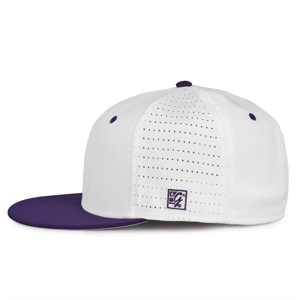 THE GAME PERFORATED PERSONALIZED MONGRAMED SPLIT GAMECHANGER HAT