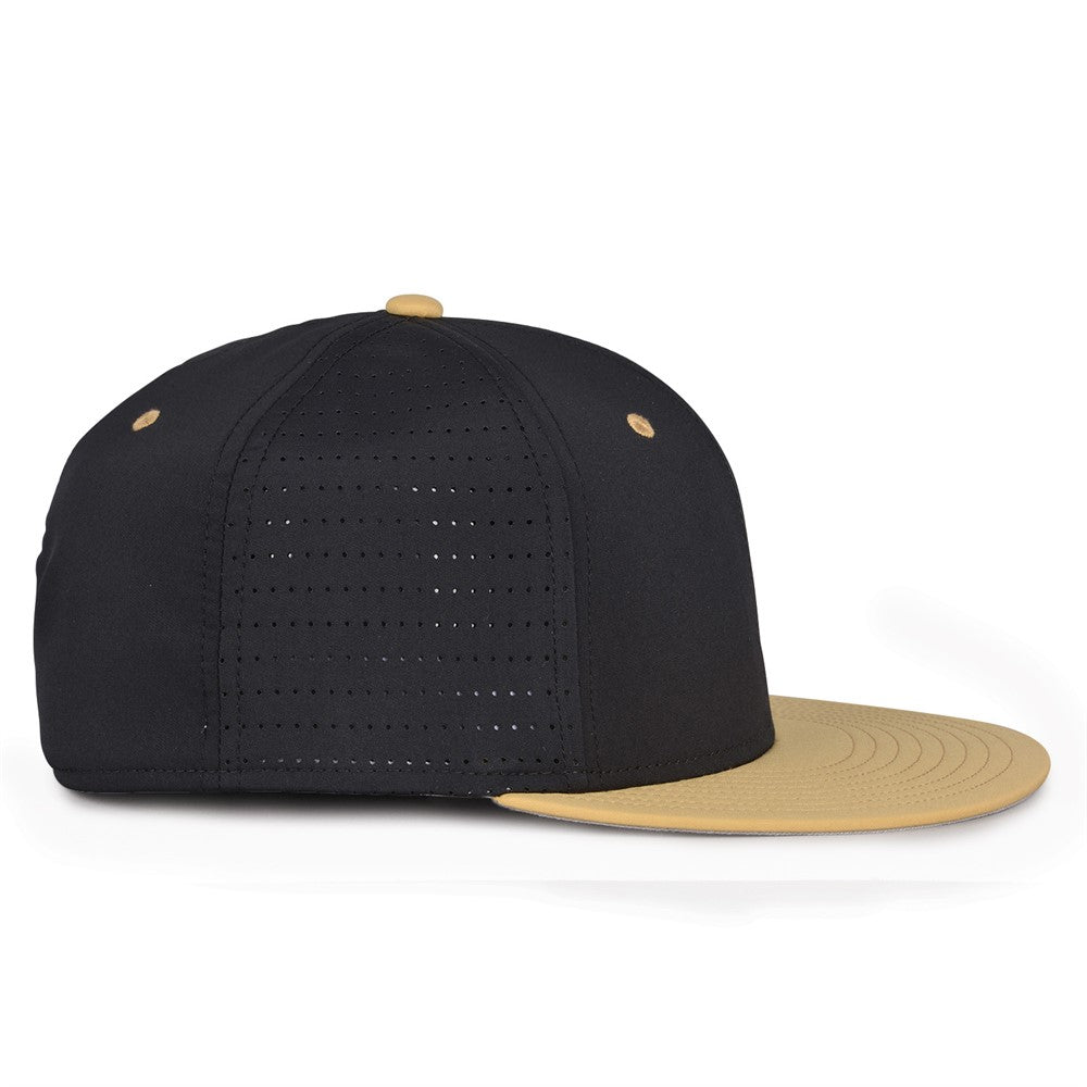 THE GAME PERFORATED PERSONALIZED MONGRAMED SPLIT GAMECHANGER HAT
