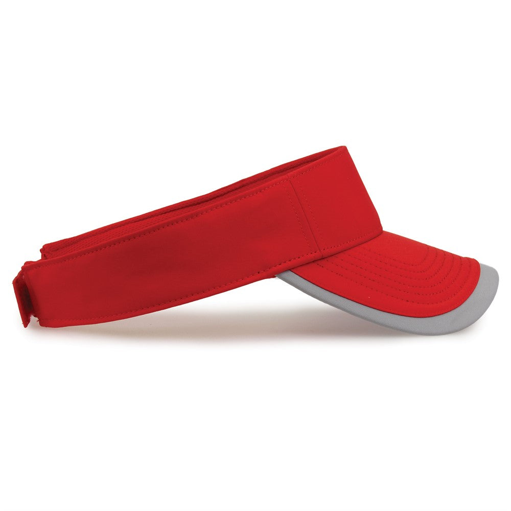 THE GAME PERSONALIZED MONOGRAMED GAMECHANGER VISOR W/ BILL TIPPING