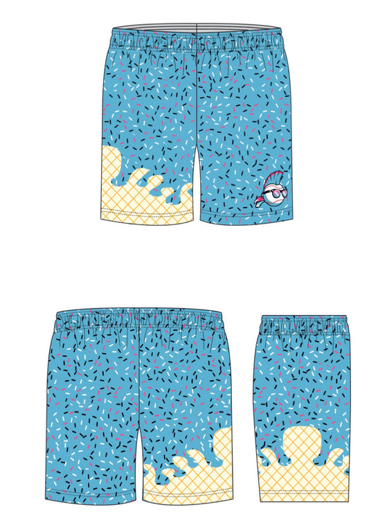 SPRINKLE TEAM ATHLETIC ICE CREAM SHORTS