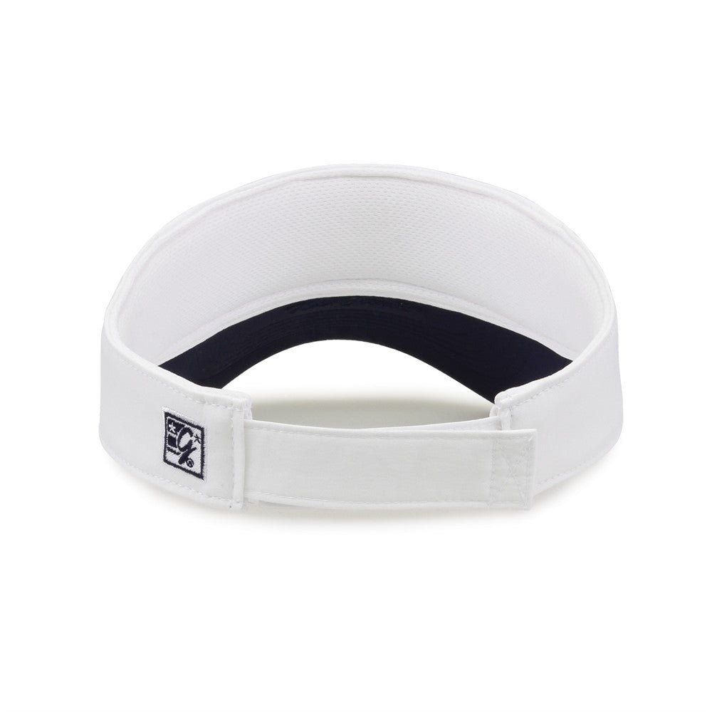 THE GAME PERSONALIZED MONOGRAMED GAMECHANGER VISOR W/ BILL TIPPING