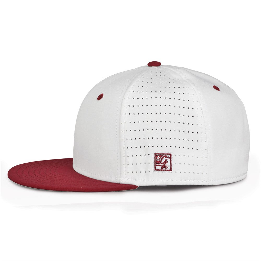 THE GAME PERFORATED PERSONALIZED MONGRAMED SPLIT GAMECHANGER HAT