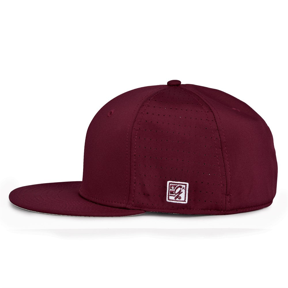 THE GAME PERFORATED PERSONALIZED MONGRAMED SOLID GAMECHANGER HAT