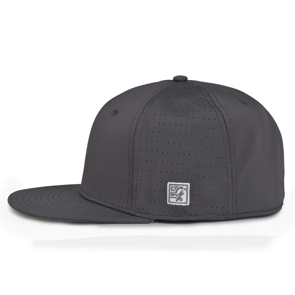 THE GAME PERFORATED PERSONALIZED MONGRAMED SOLID GAMECHANGER HAT