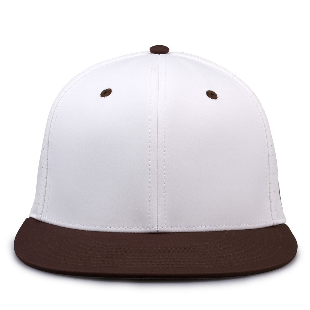 THE GAME PERFORATED PERSONALIZED MONGRAMED SPLIT GAMECHANGER HAT