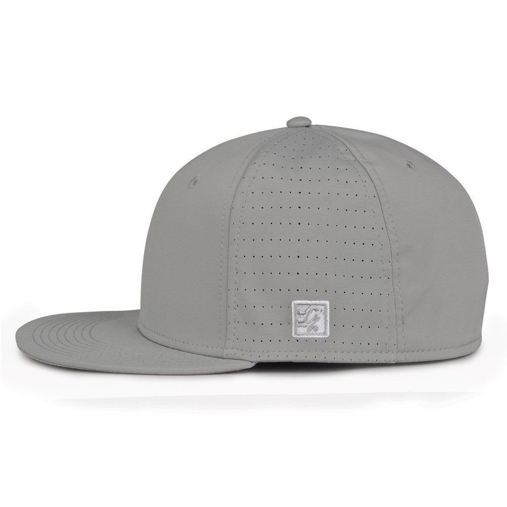 THE GAME PERFORATED PERSONALIZED MONGRAMED SOLID GAMECHANGER HAT