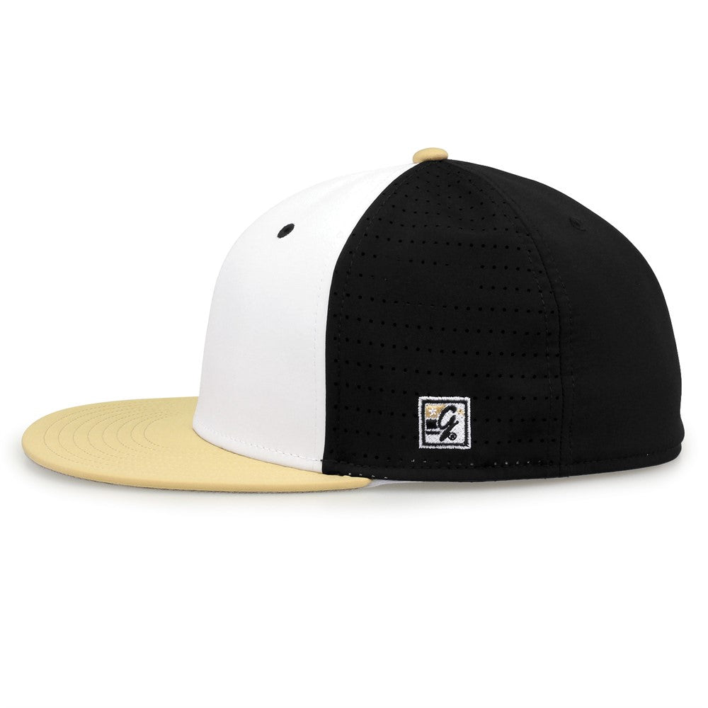 THE GAME PERFORATED PERSONALIZED MONGRAMED TRI GAMECHANGER HAT