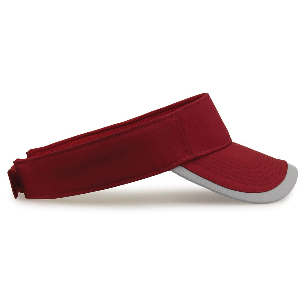 THE GAME PERSONALIZED MONOGRAMED GAMECHANGER VISOR W/ BILL TIPPING