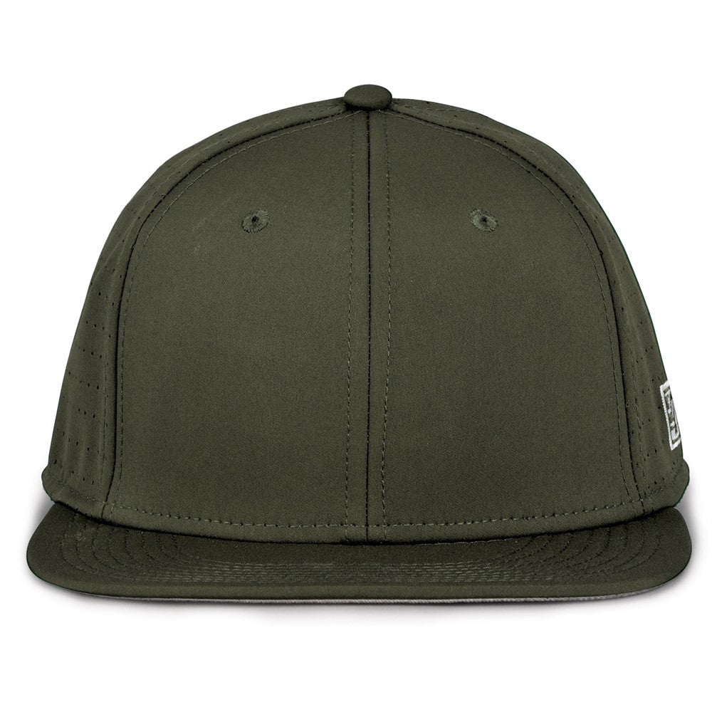 THE GAME PERFORATED PERSONALIZED MONGRAMED SOLID GAMECHANGER HAT