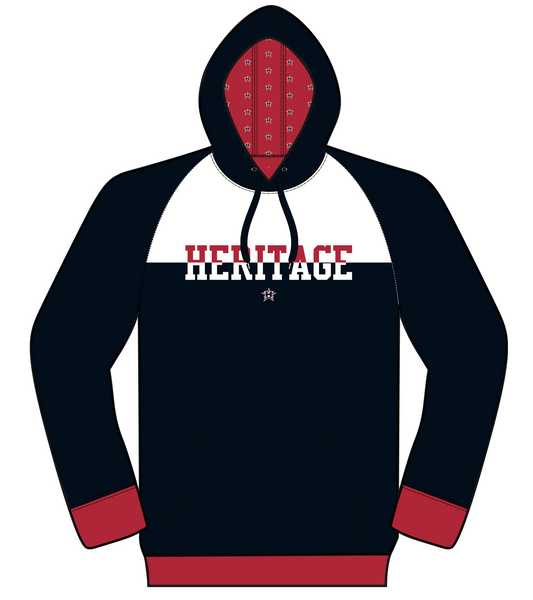 HERITAGE BLOCK RAGLAN CLASSIC HOODIE