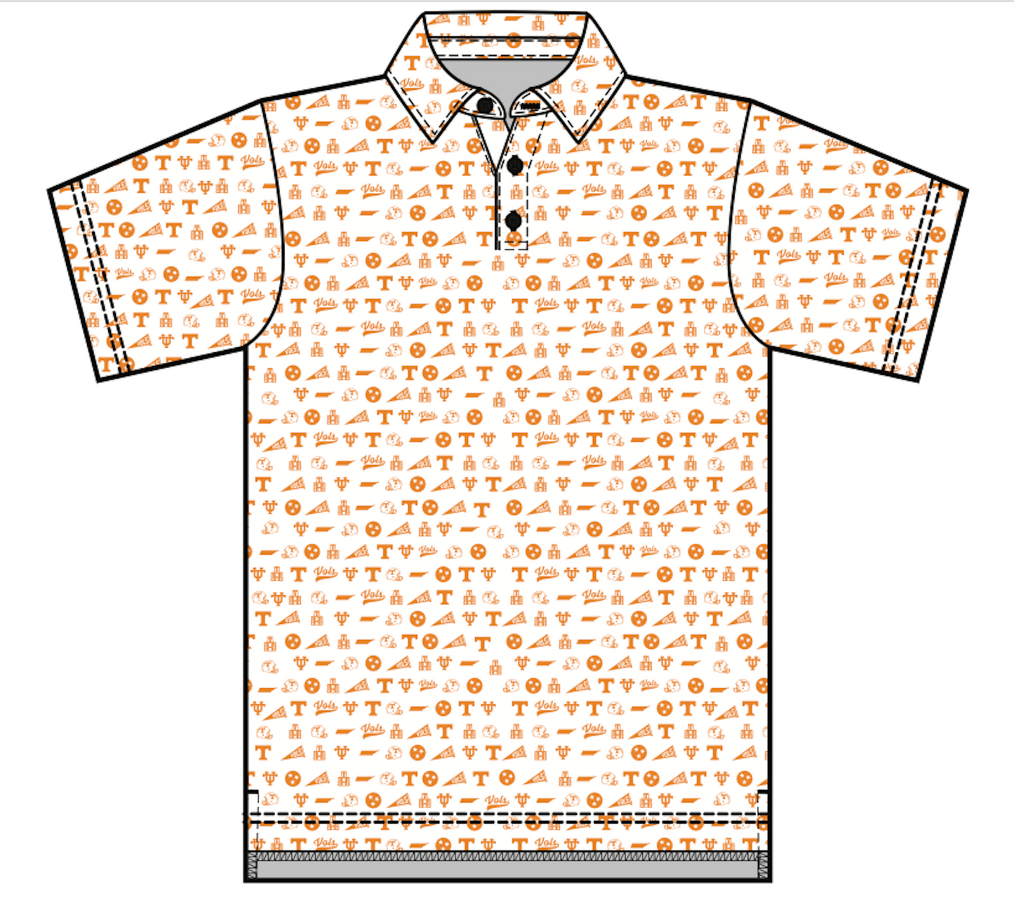 THE UTK GAMEDAY PERFORMANCE POLO