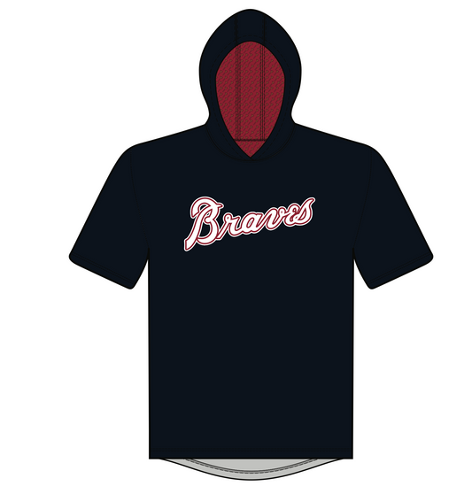 BRAVES SHORT SLEEVE T-SHIRT HOODIE