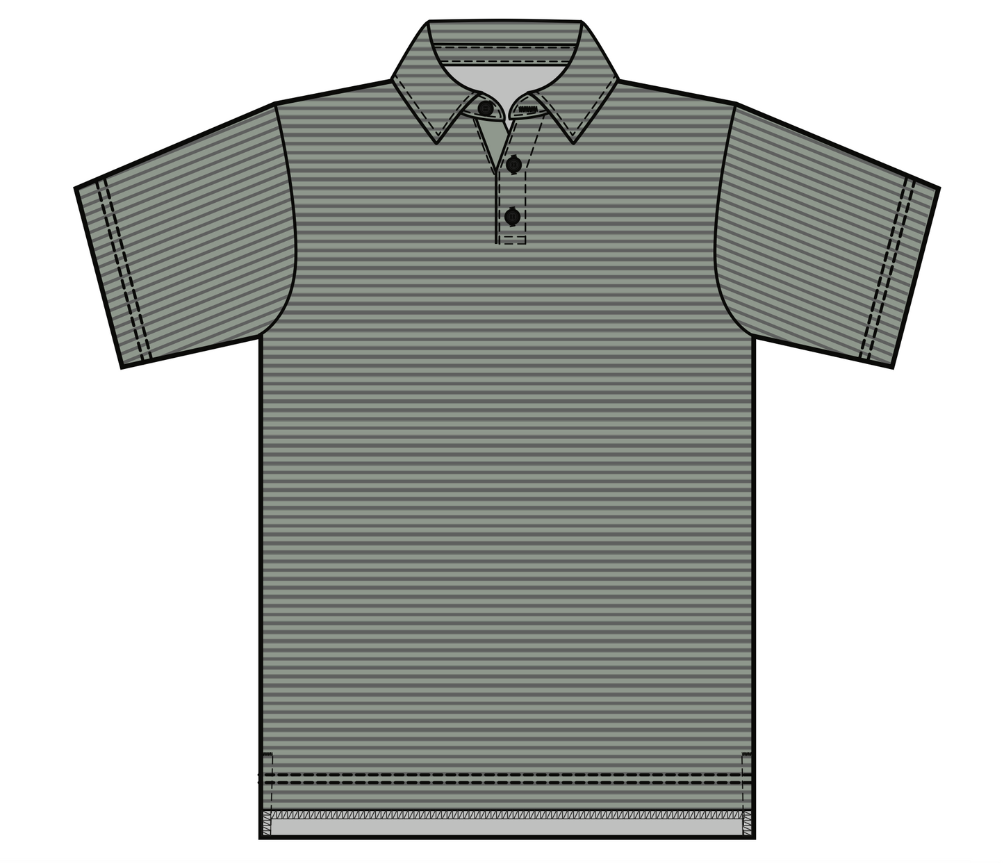 THE SIGNATURE STRIPE PERFORMANCE POLO