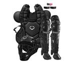 EVOSHIELD G2S BASEBALL CATCHERS GEAR KIT BLACK