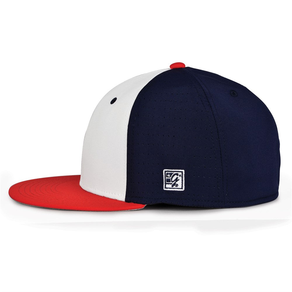 THE GAME PERFORATED PERSONALIZED MONGRAMED TRI GAMECHANGER HAT