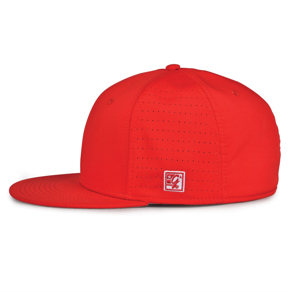 THE GAME PERFORATED PERSONALIZED MONGRAMED SOLID GAMECHANGER HAT