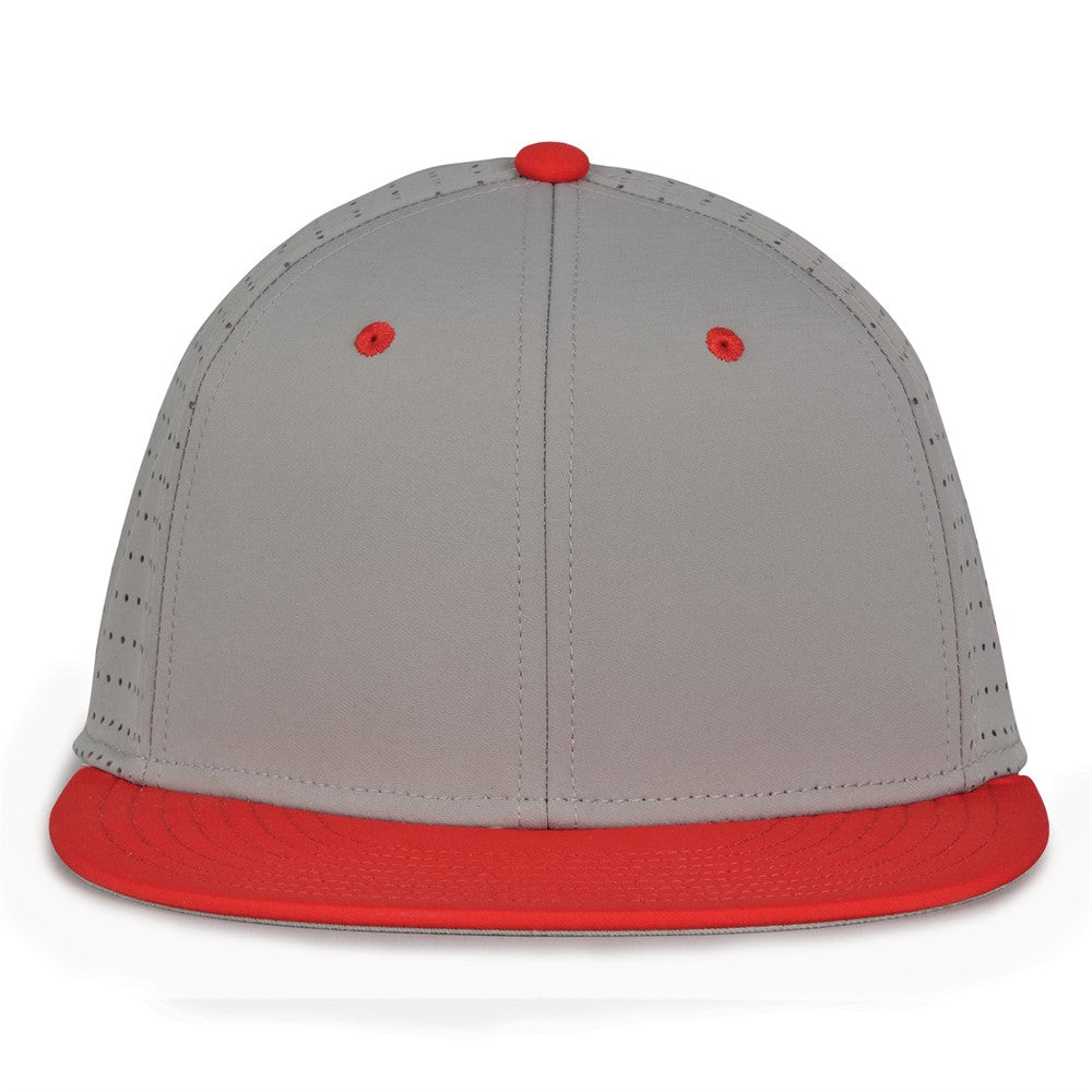 THE GAME PERFORATED PERSONALIZED MONGRAMED SPLIT GAMECHANGER HAT