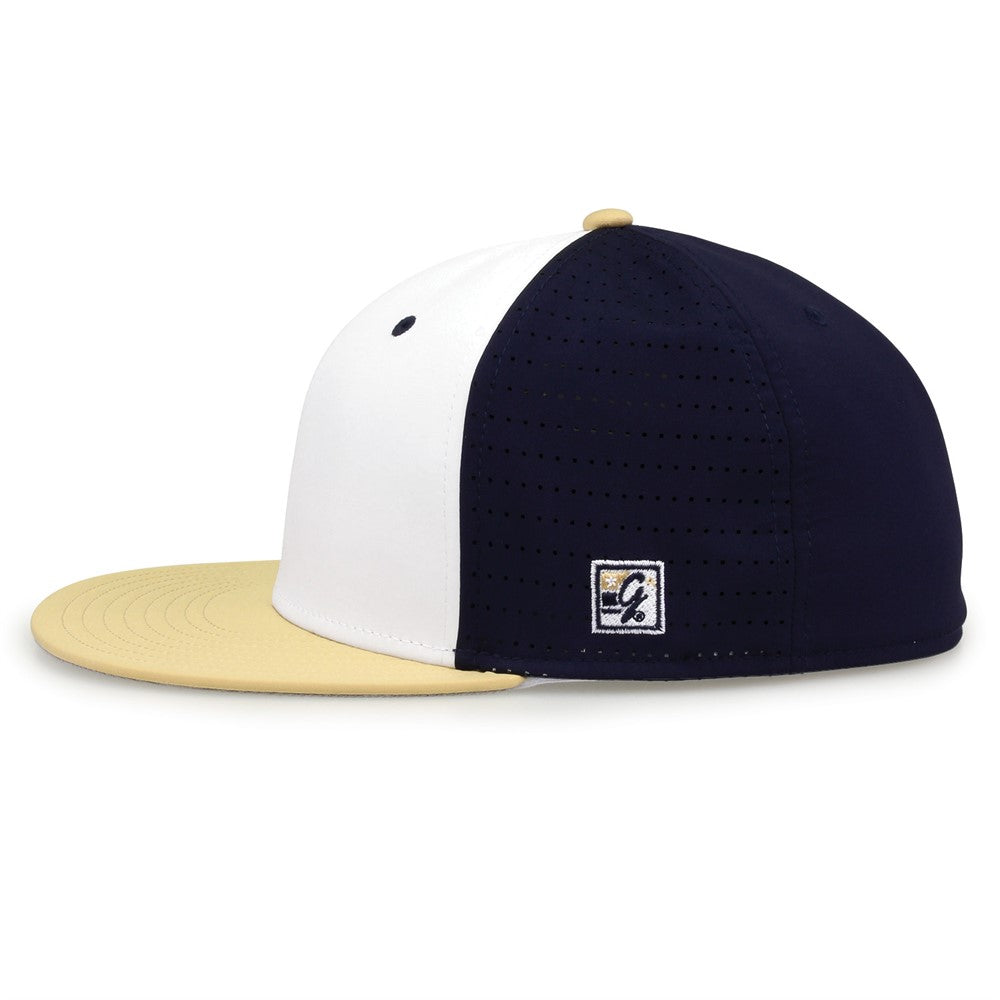 THE GAME PERFORATED PERSONALIZED MONGRAMED TRI GAMECHANGER HAT